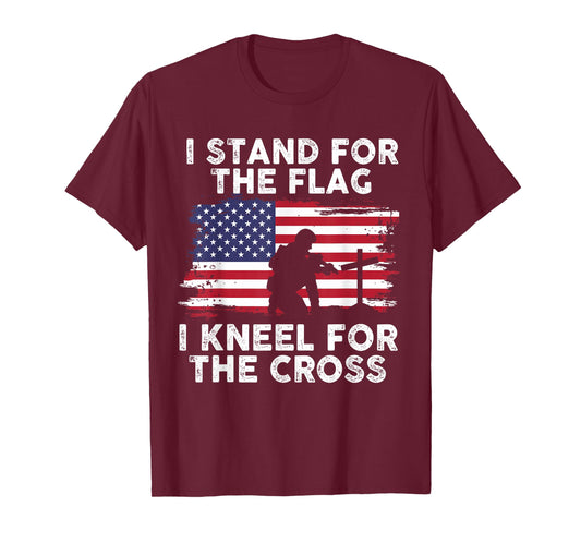I Stand for The Flag Memorial Day Never Forget Veteran T-Shirt