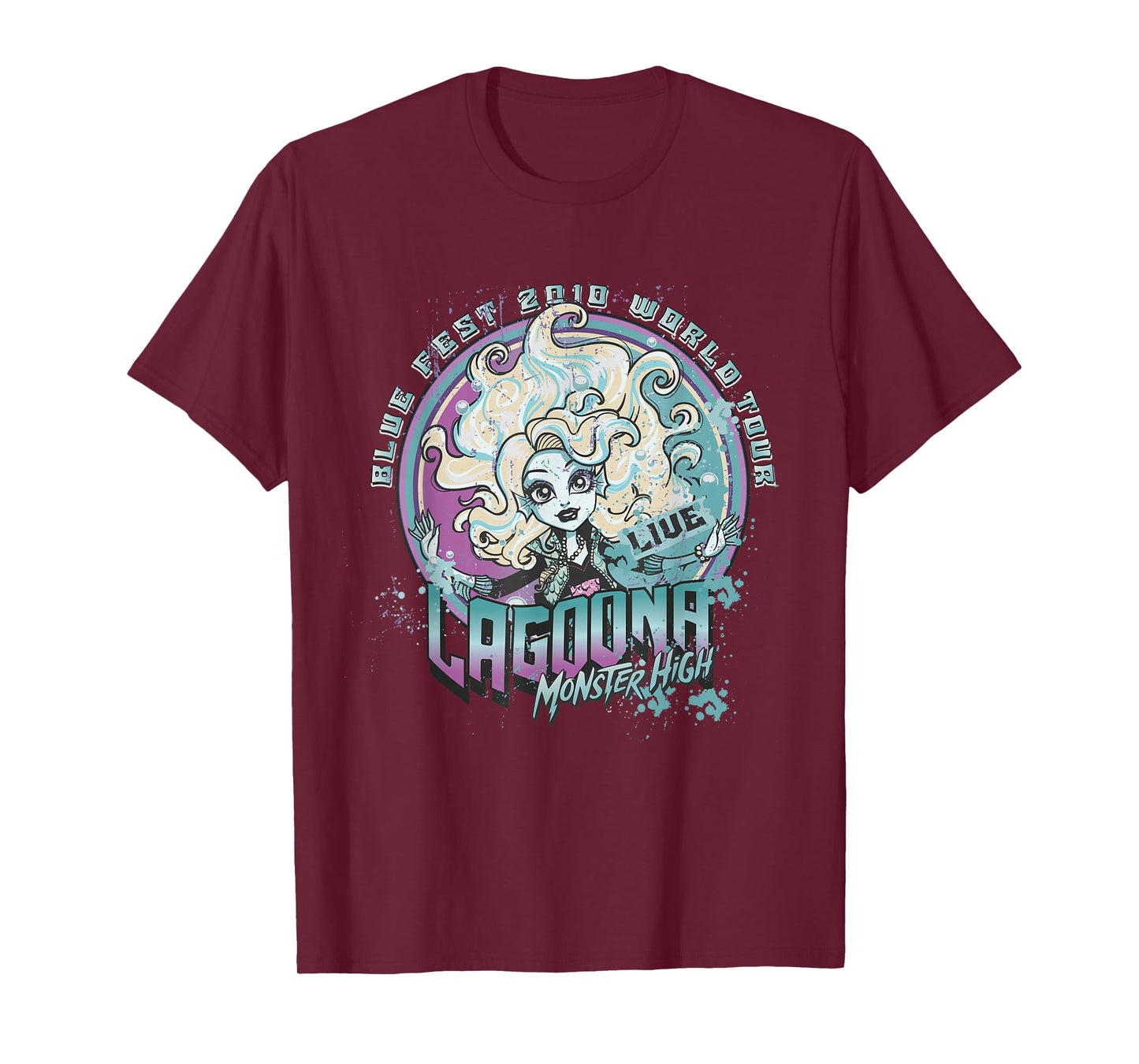 Monster High Alumni - World Tour Lagoona T-Shirt