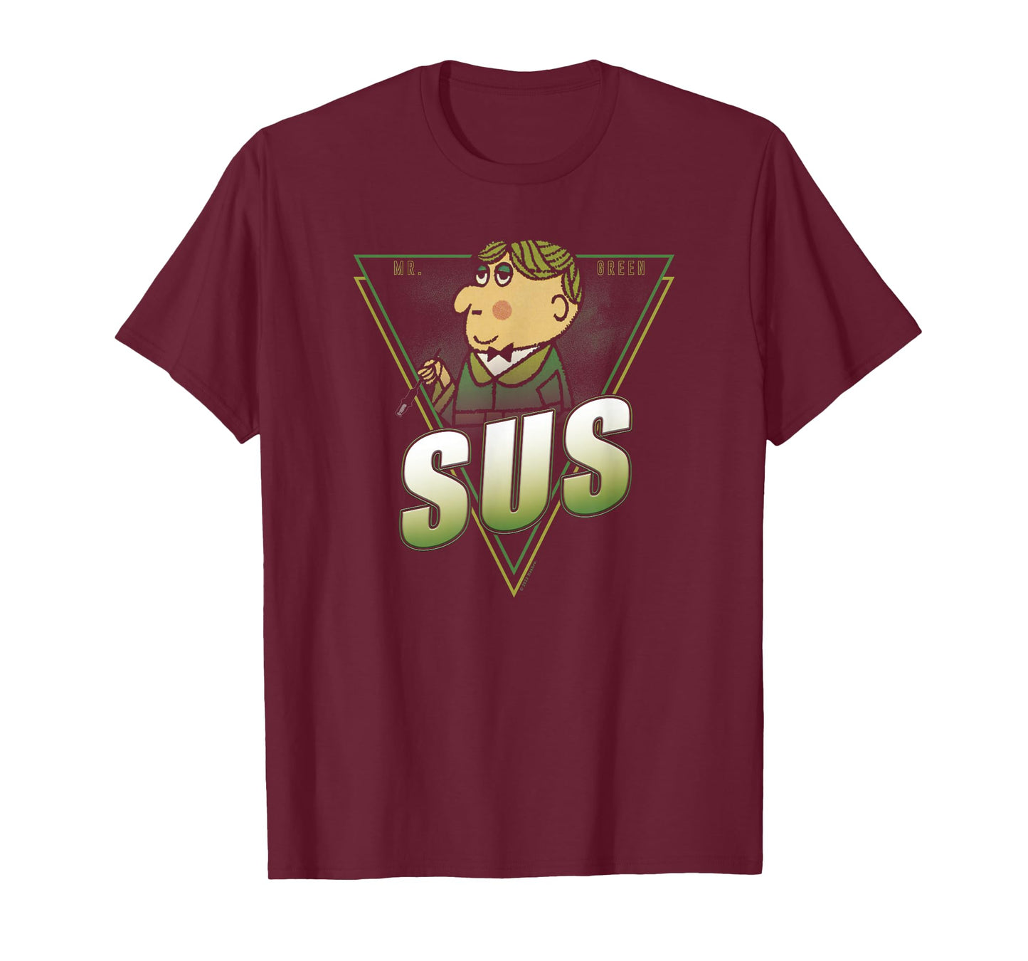Clue Mr. Green SUS Poster T-Shirt