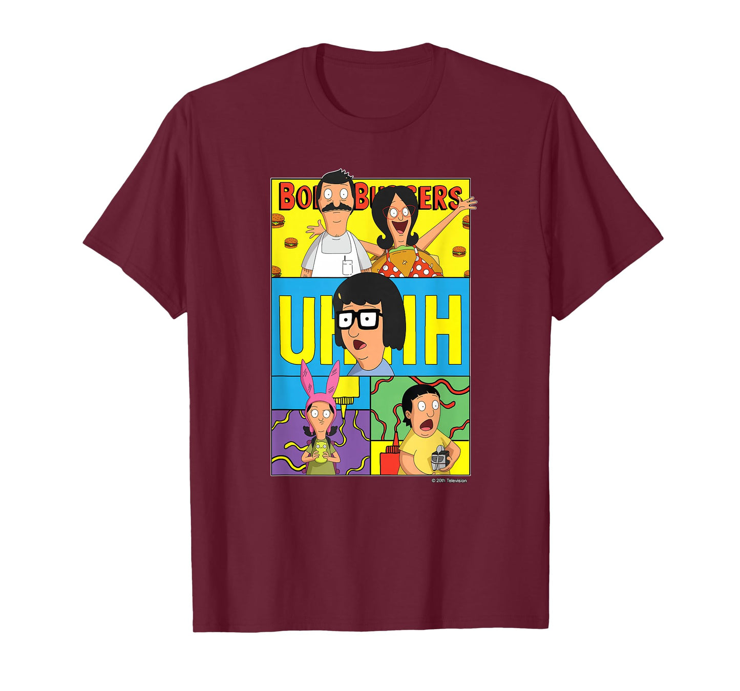The Bob’s Burgers Movie Bob Linda Tina Louise Gene Uhhh T-Shirt