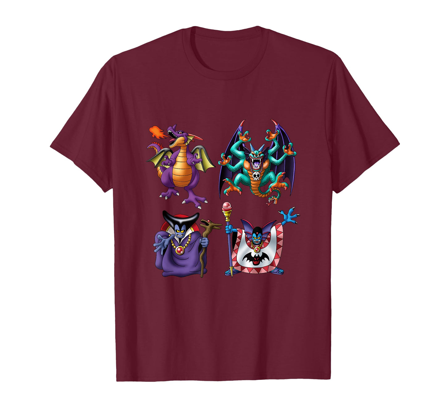 Dragon Quest I & II HD-2D Remake Boss Monsters T-Shirt