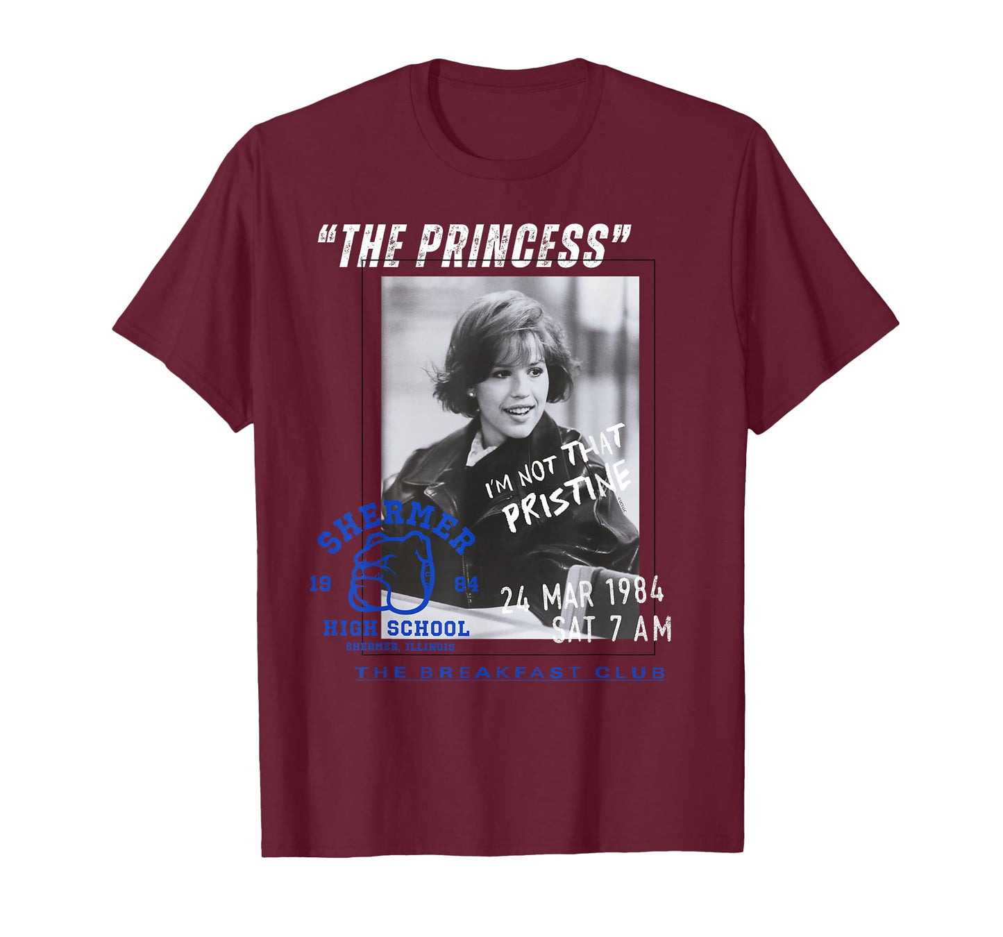 The Breakfast Club Claire The Princess Shermer High T-Shirt
