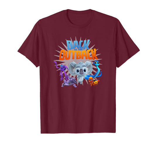 Back to The Outback Group Shot Logo T-Shirt