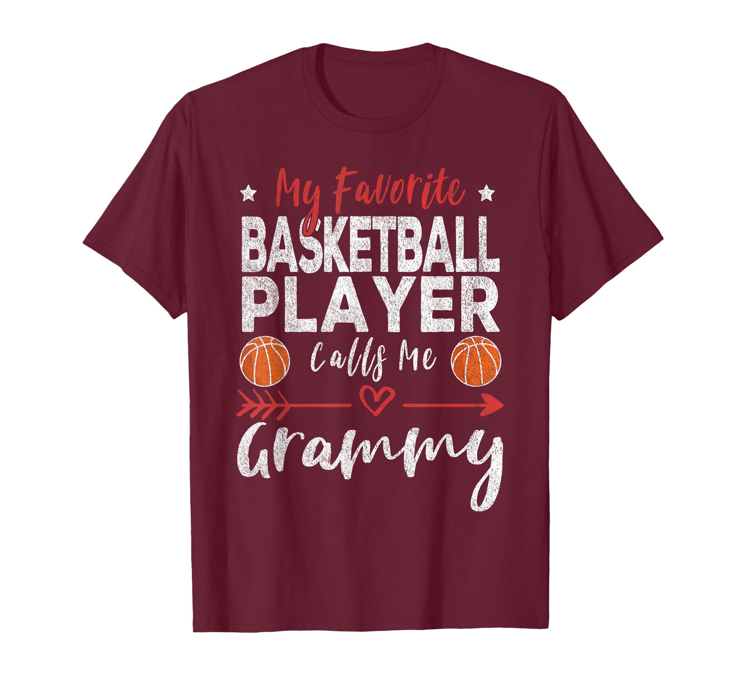 My Favorite Basketball Player Calls Me Grammy T-Shirt