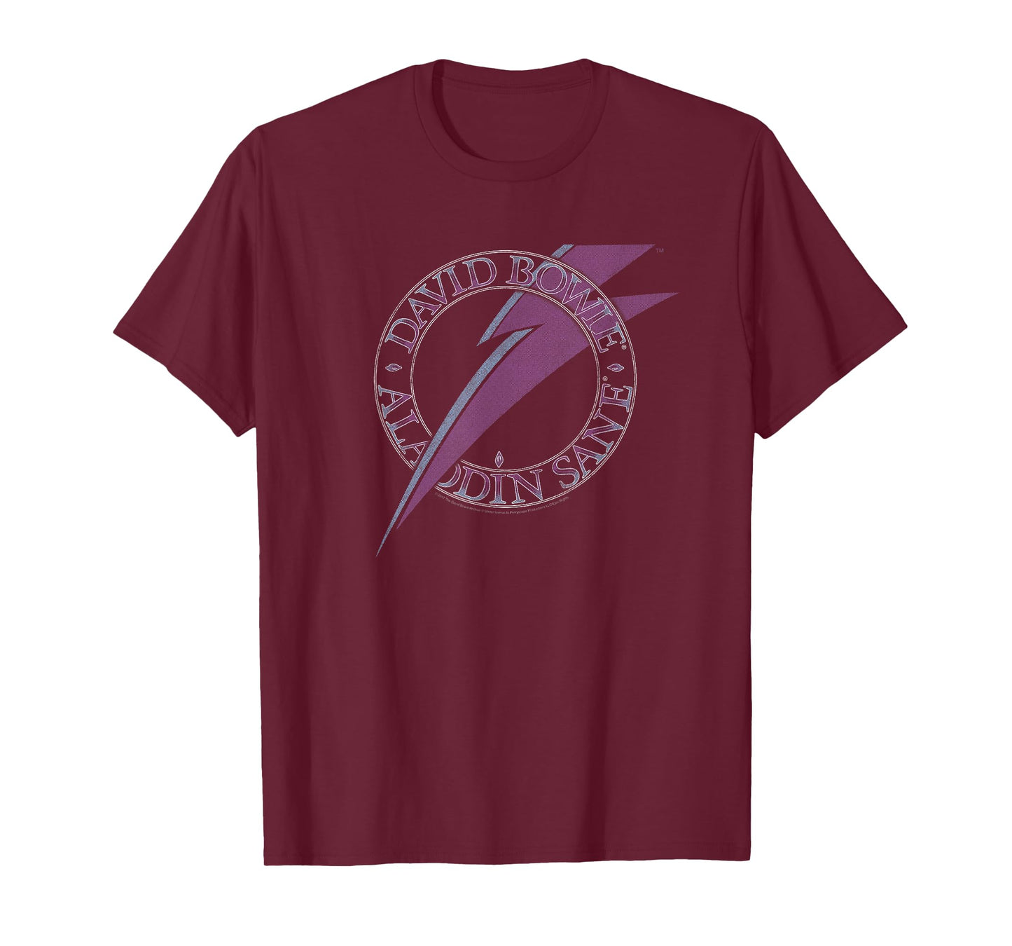 David Bowie - Aladdin Sane Lightning Logo T-Shirt