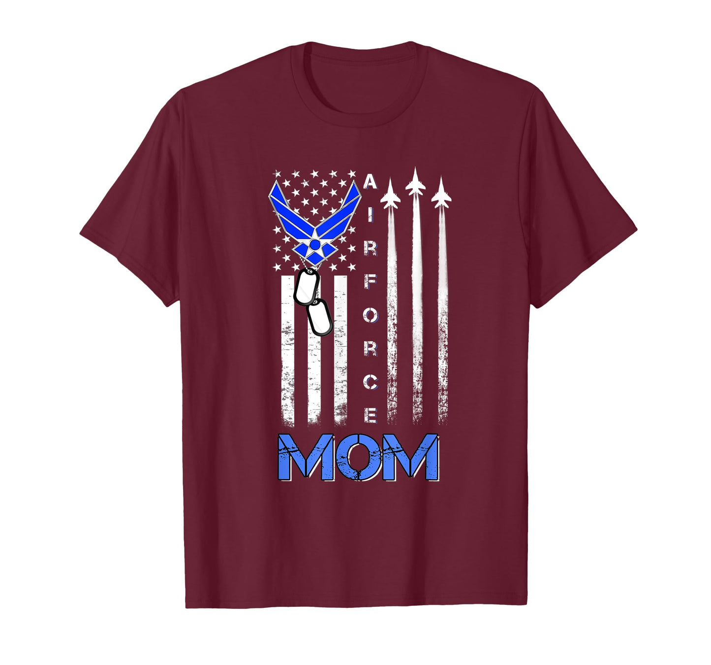 Air Force Mom Shirt, USAF Mom Tee, Women's Day Gift Veteran T-Shirt