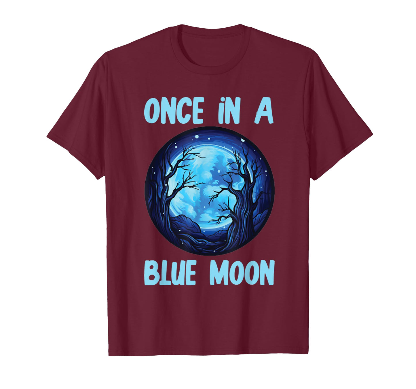 halloween costume for women Once in a Blue Moon T-Shirt
