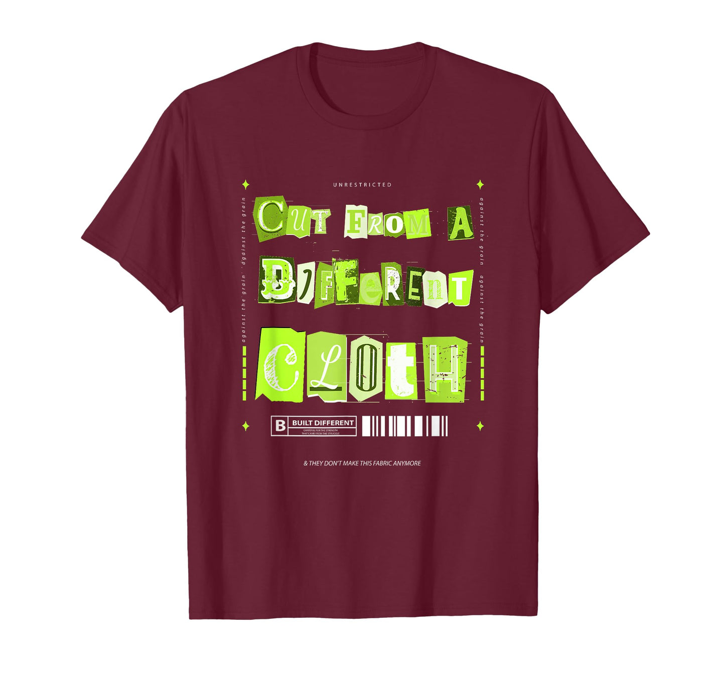 Green Cut from A Different Cloth Green T-Shirt