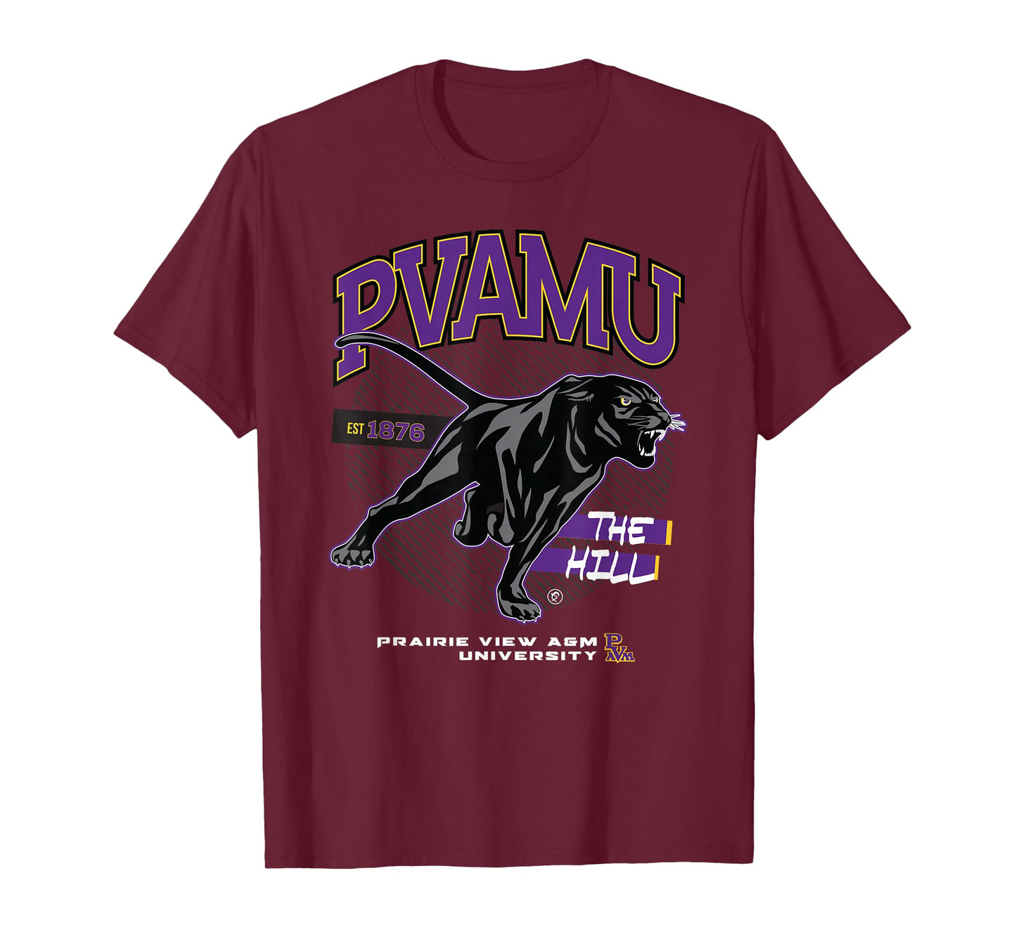 Prairie View A&M University - HBCU - The Hill - PVAMU T-Shirt