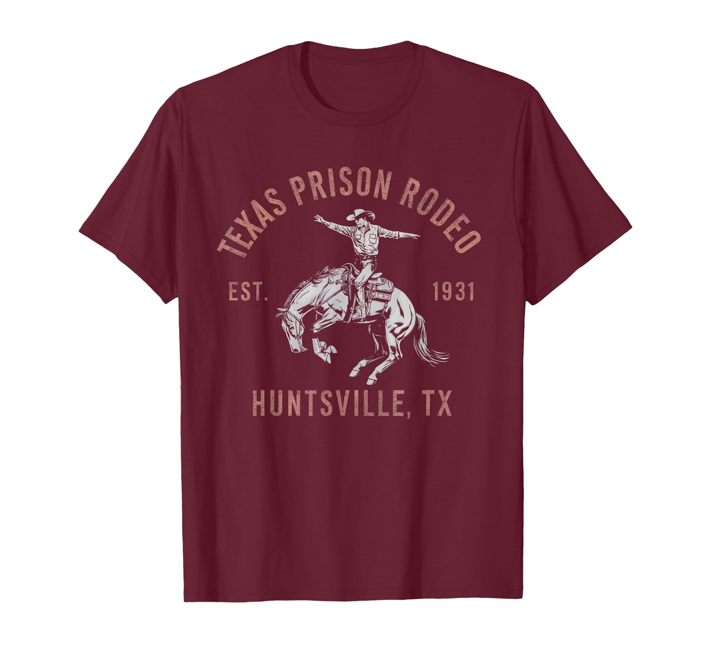 Texas Prison Rodeo Huntsville Est 1931 T-Shirt
