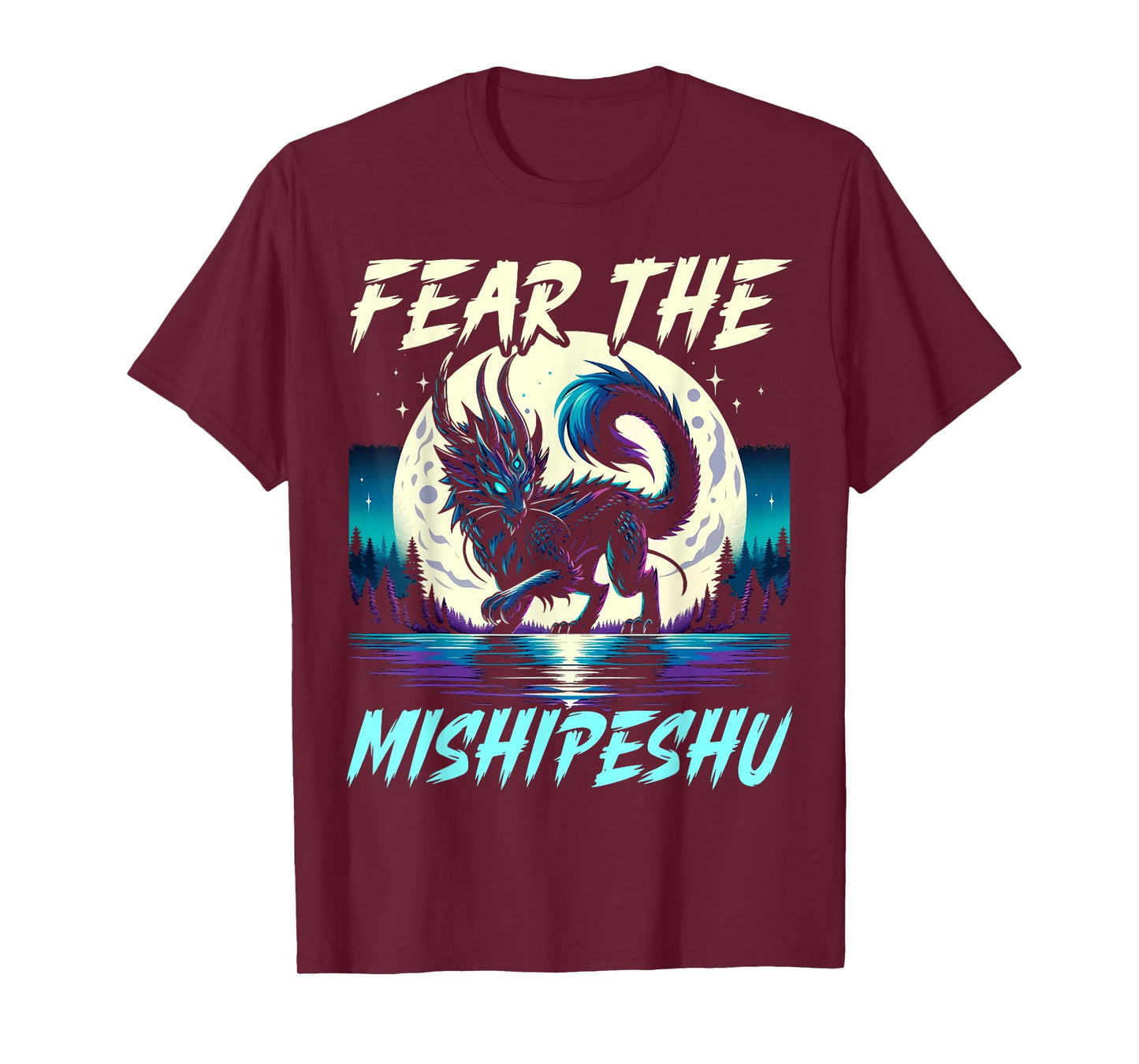 Mishipeshu Mythical Creature Cryptozoology Cryptid T-Shirt