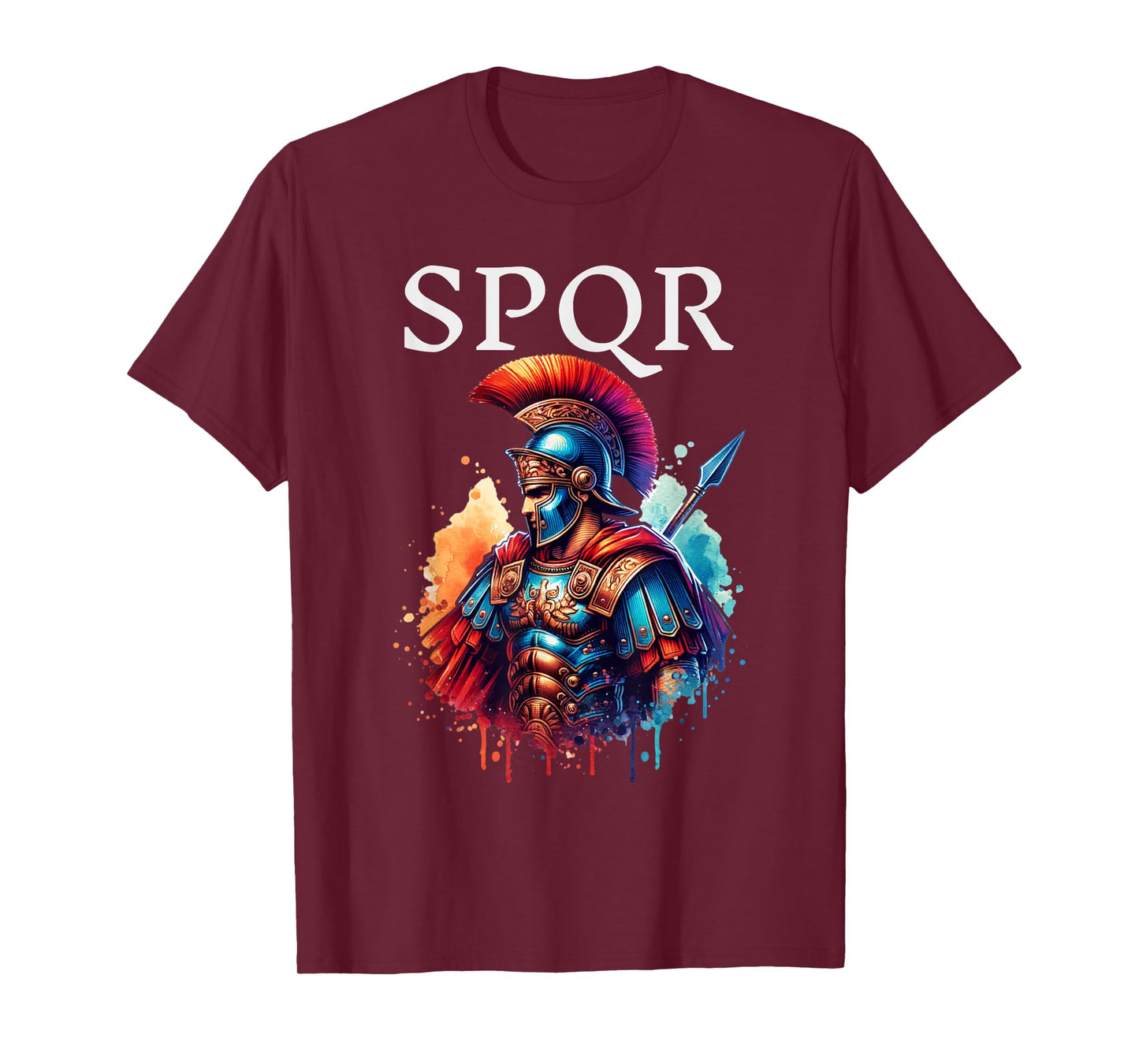 SPQR Roman Empire Gladiator Legion Centurion Soldier Warrior T-Shirt