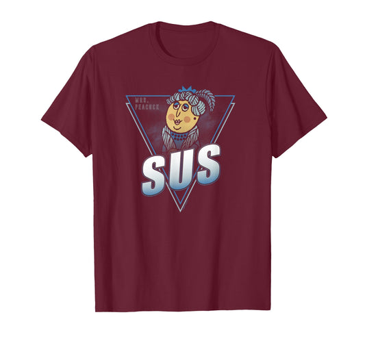 Clue Mrs. Peacock SUS Poster T-Shirt