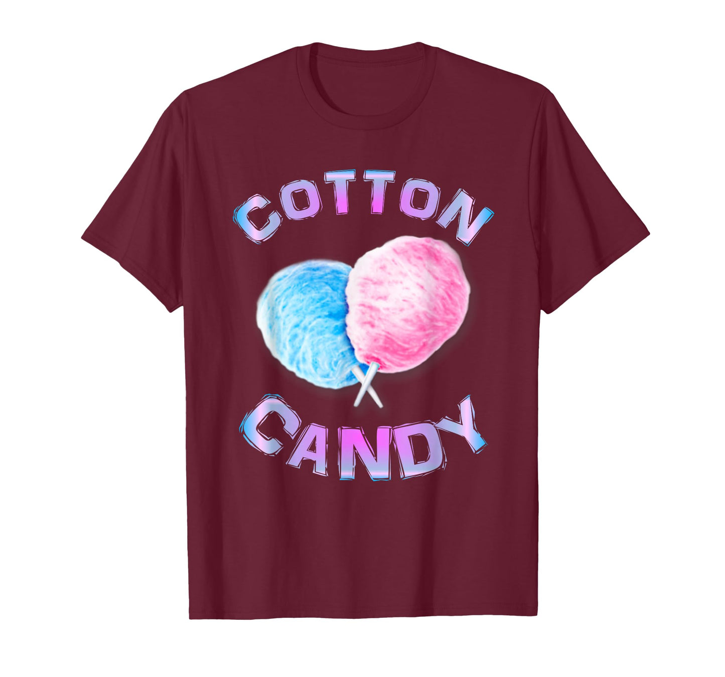 Cotton Candy Sticks Cones Floss Sweet Tooth Candy Fun Gifts T-Shirt