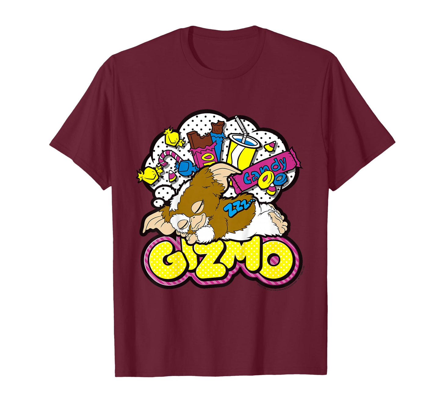 Kids Gremlins Gizmo Candy Pop Art T-Shirt
