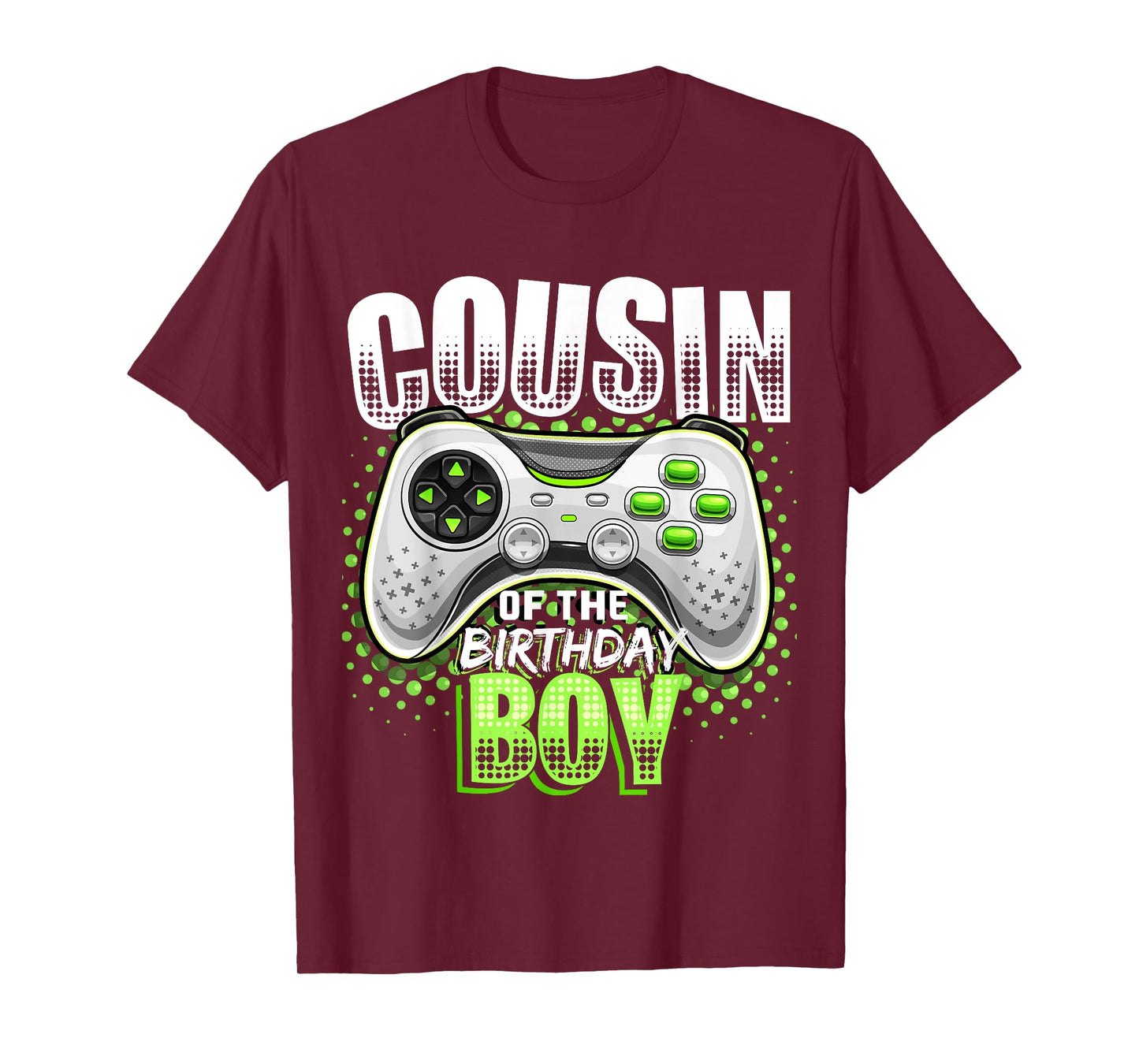 Cousin of the Birthday Boy Matching Video Game Birthday Gift T-Shirt