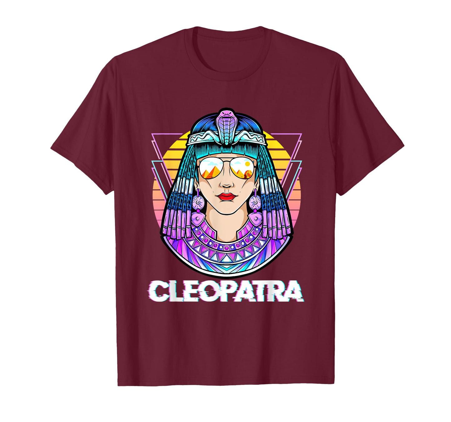 Cleopatra Ancient Egyptian Mythology Egypt God Retro Vintage T-Shirt