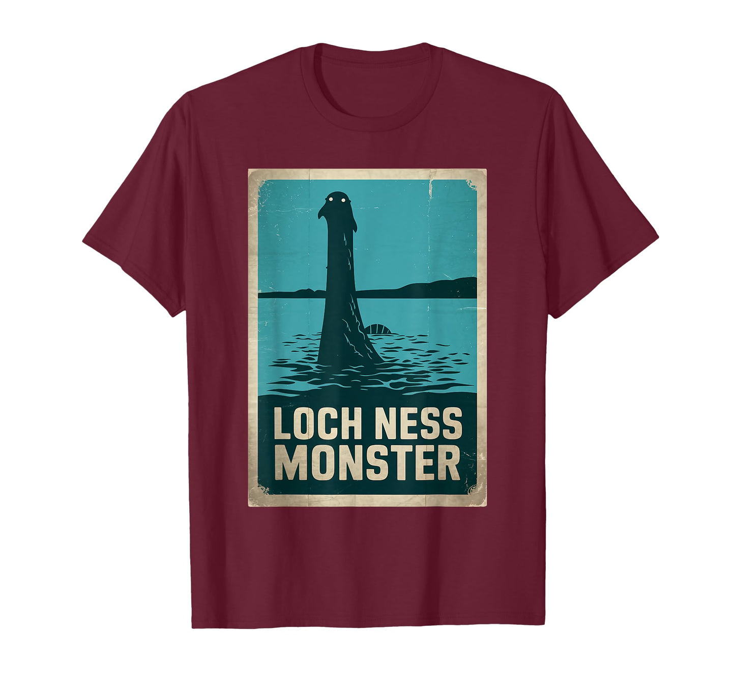 Mythical Creature Vintage Loch Ness Monster T-Shirt