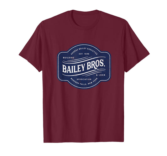Bailey Brothers Building and Loan. Classic. George Bailey T-Shirt
