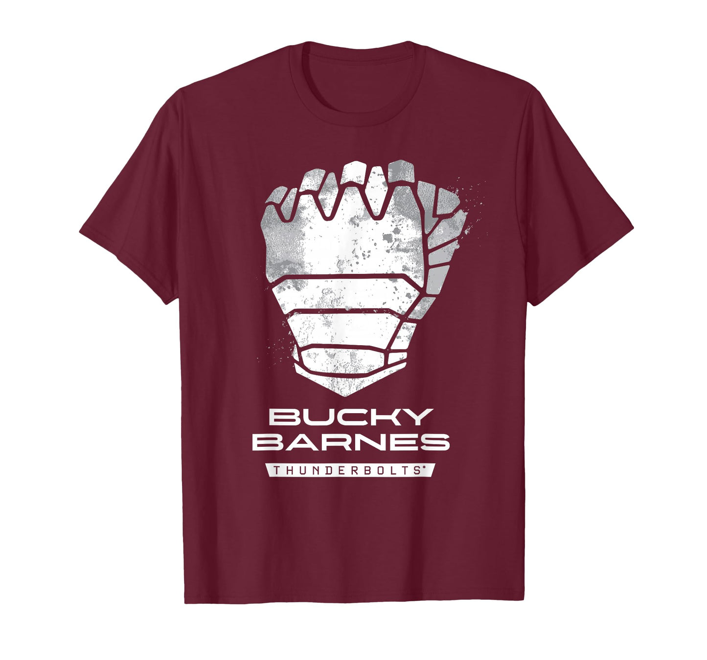 Marvel Thunderbolts Bucky Barnes Winter Soldier Hand Logo T-Shirt