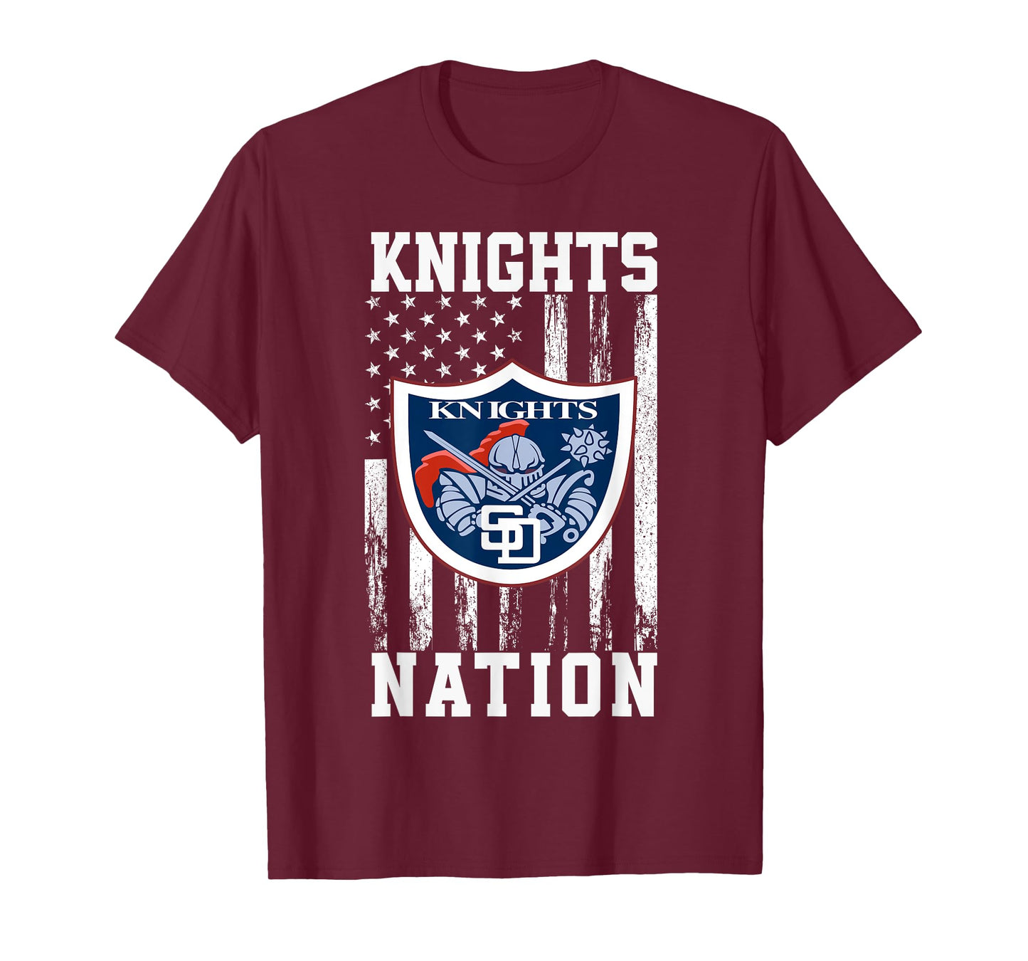 South Dearborn Knights Logo Nation HS T-Shirt