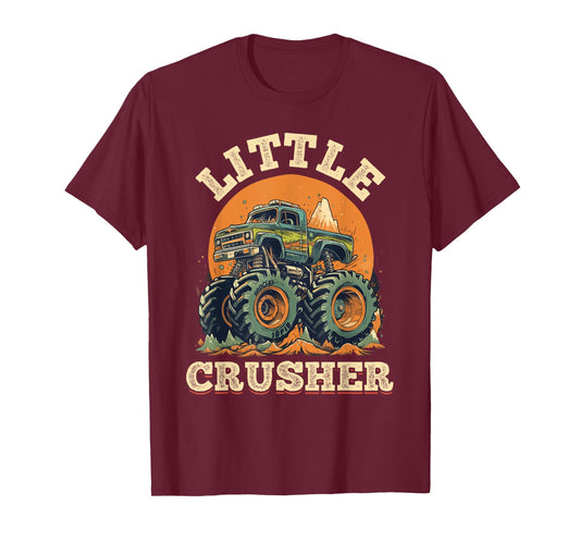 Monster Truck Toddler - Little Crusher T-Shirt