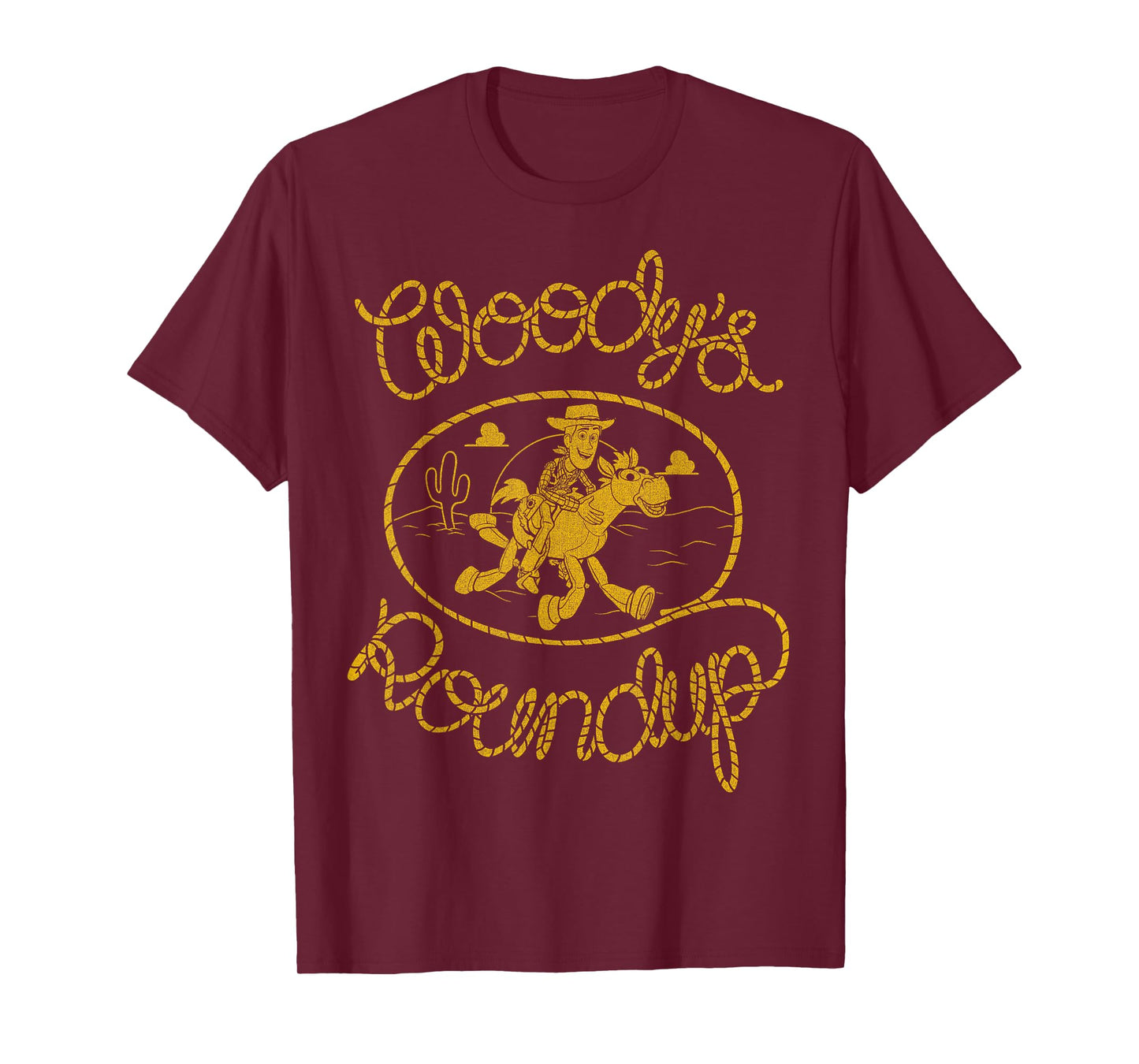 Disney Pixar Toy Story Woody's Round Up Graphic T-Shirt T-Shirt