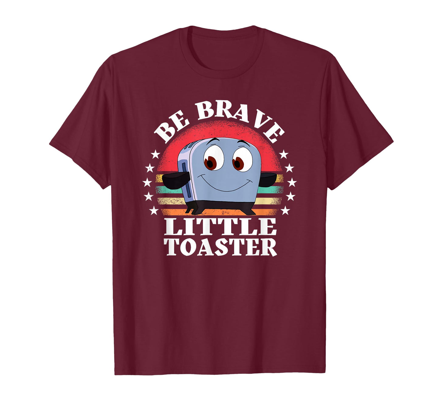 Be Brave Little Toaster Positive Classic 80s and 90s Retro T-Shirt