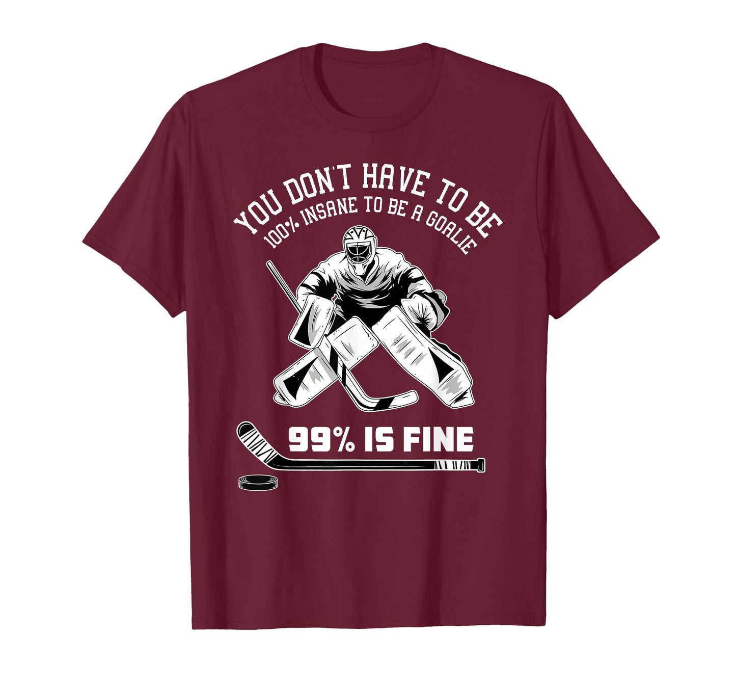 Ice Hockey Goalkeeper Goaltender - Ice Hockey Goalie T-Shirt