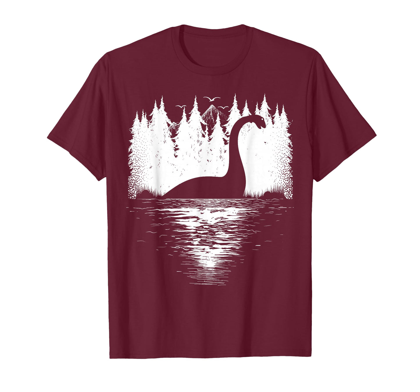Loch Ness Monster Kids Youth Women | Scotland Cryptid Nessie T-Shirt