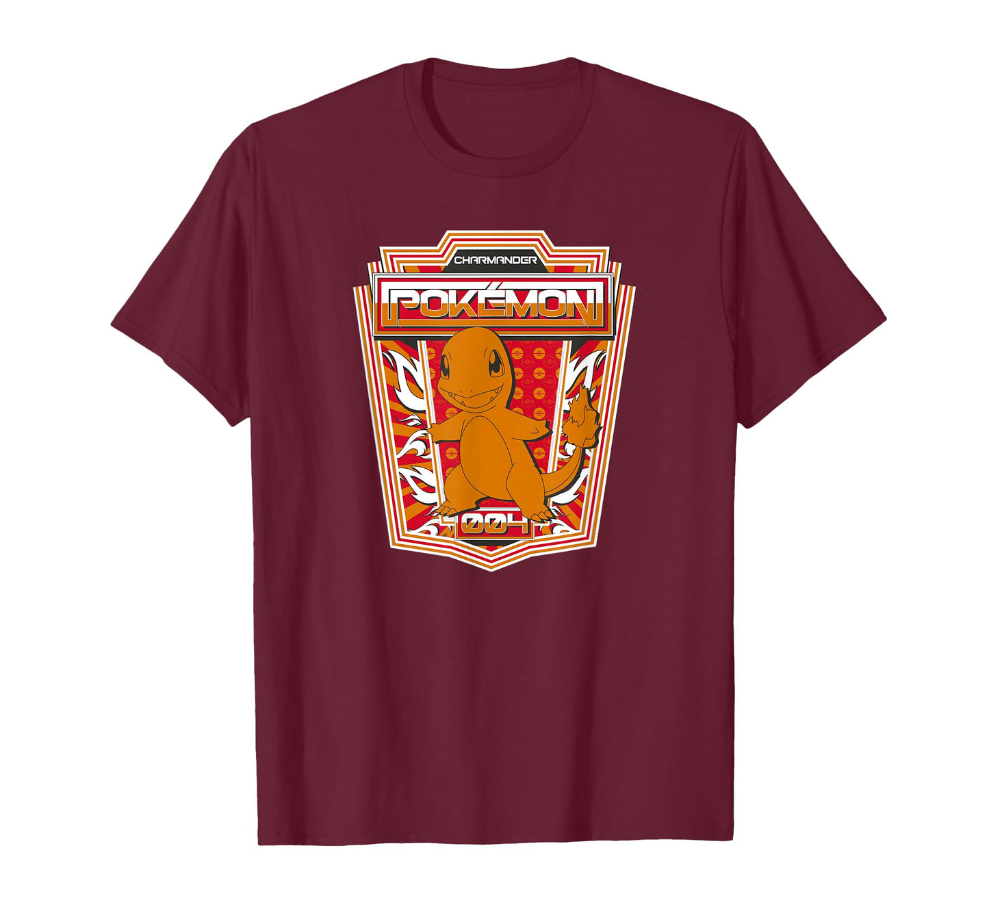 Pokémon Charmander 004 Color Pop Badge T-Shirt