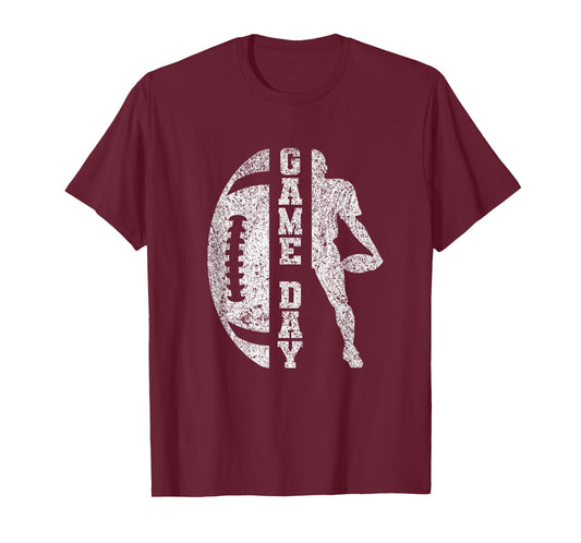 Game Day Football - Cute Football Top T-Shirt