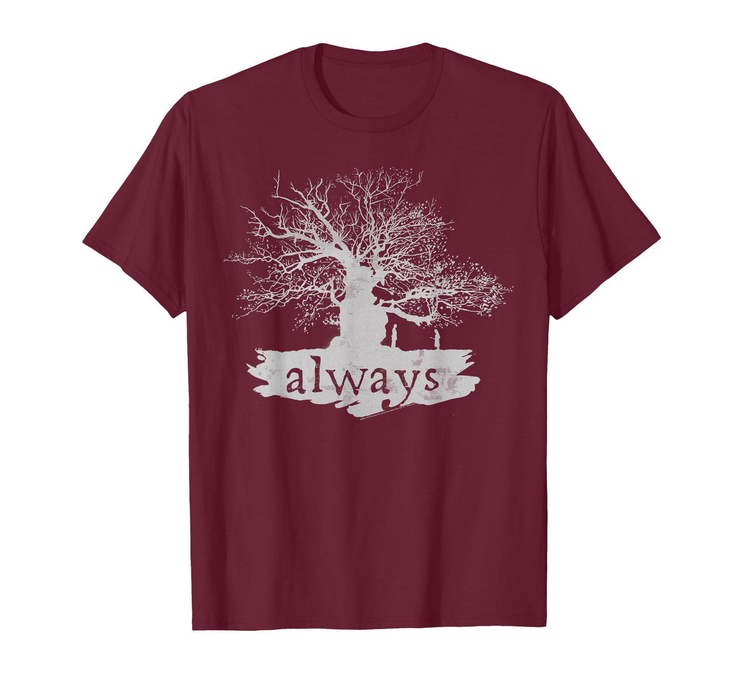 Harry Potter Always Tree Silhouette C1 T-Shirt Small