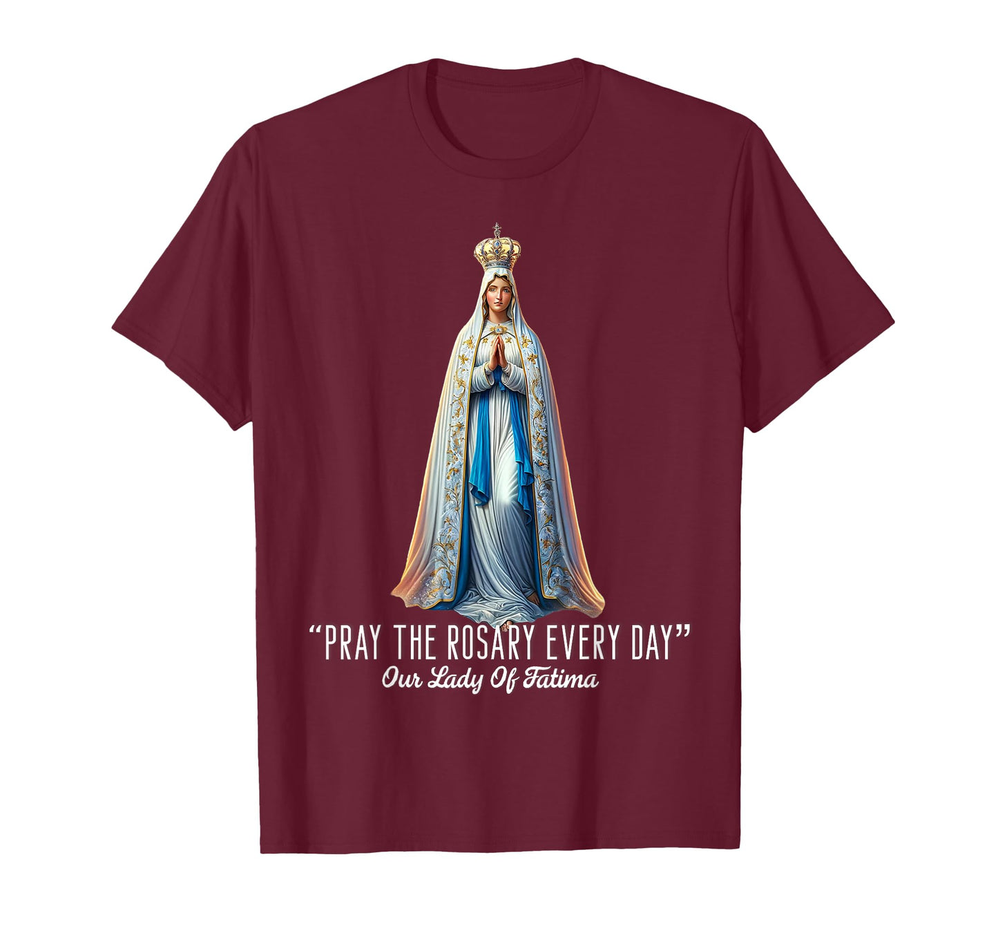 Our Lady of Fatima Marian Catholic T-Shirt