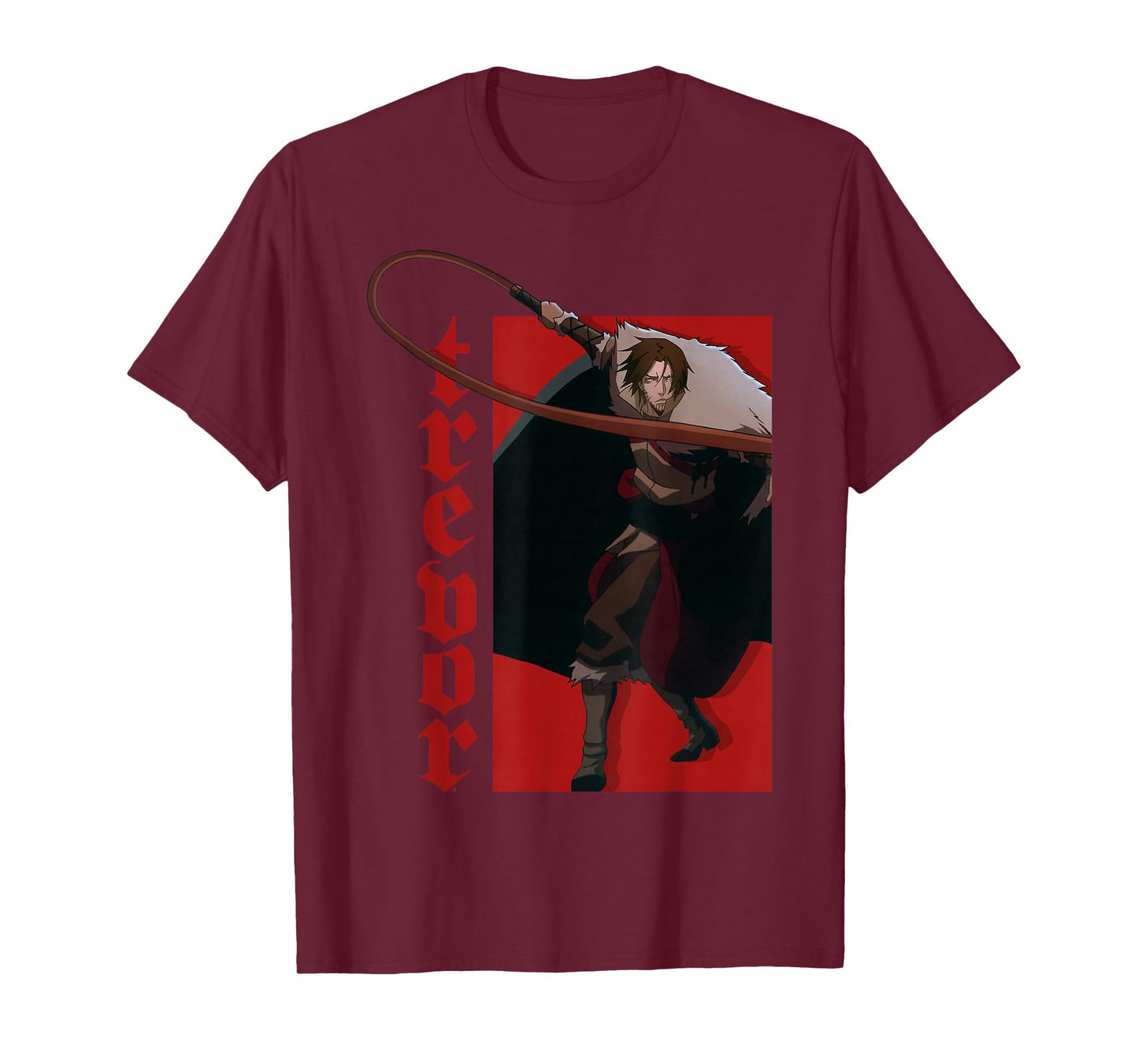 Castlevania Trevor Belmont Character Portrait T-Shirt