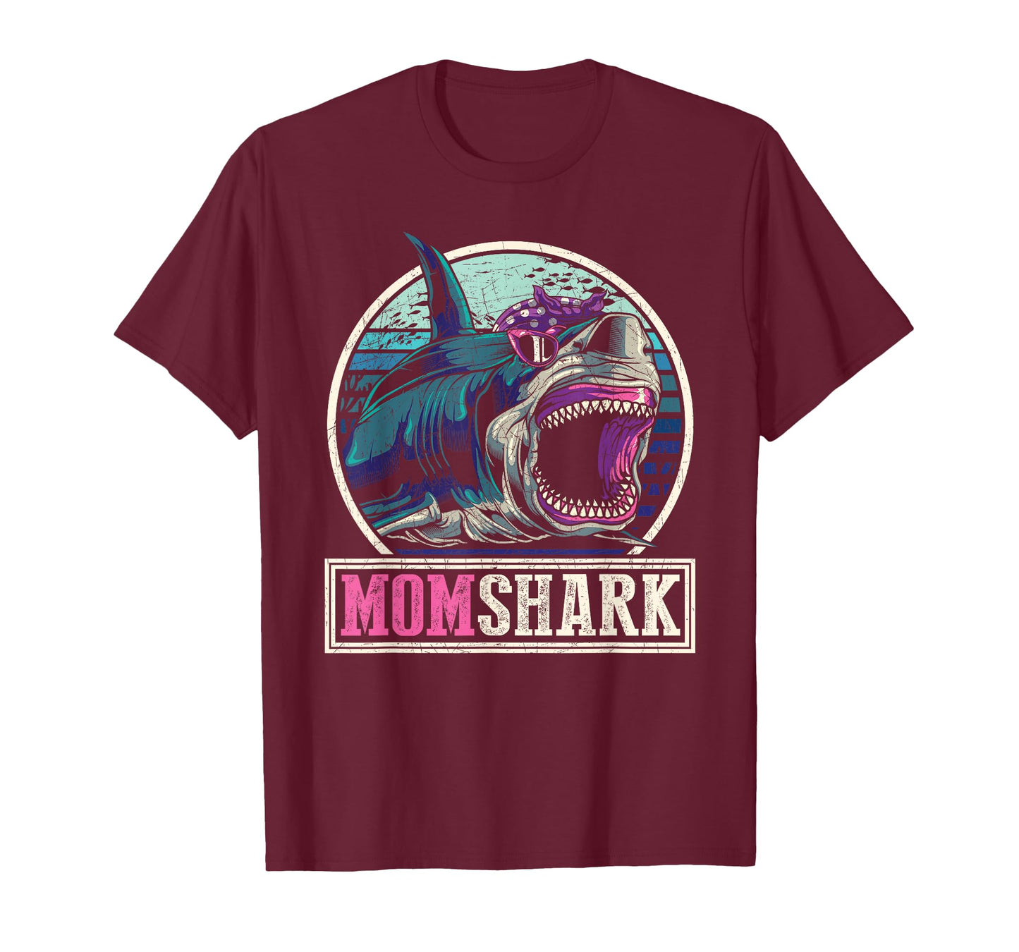 Ocean Animal Sea Monster Mother's Day Gift Mum Shark T-Shirt