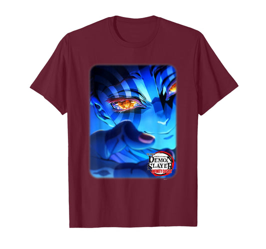 Demon Slayer: Infinity Castle Akaza Eye Reflection Art T-Shirt