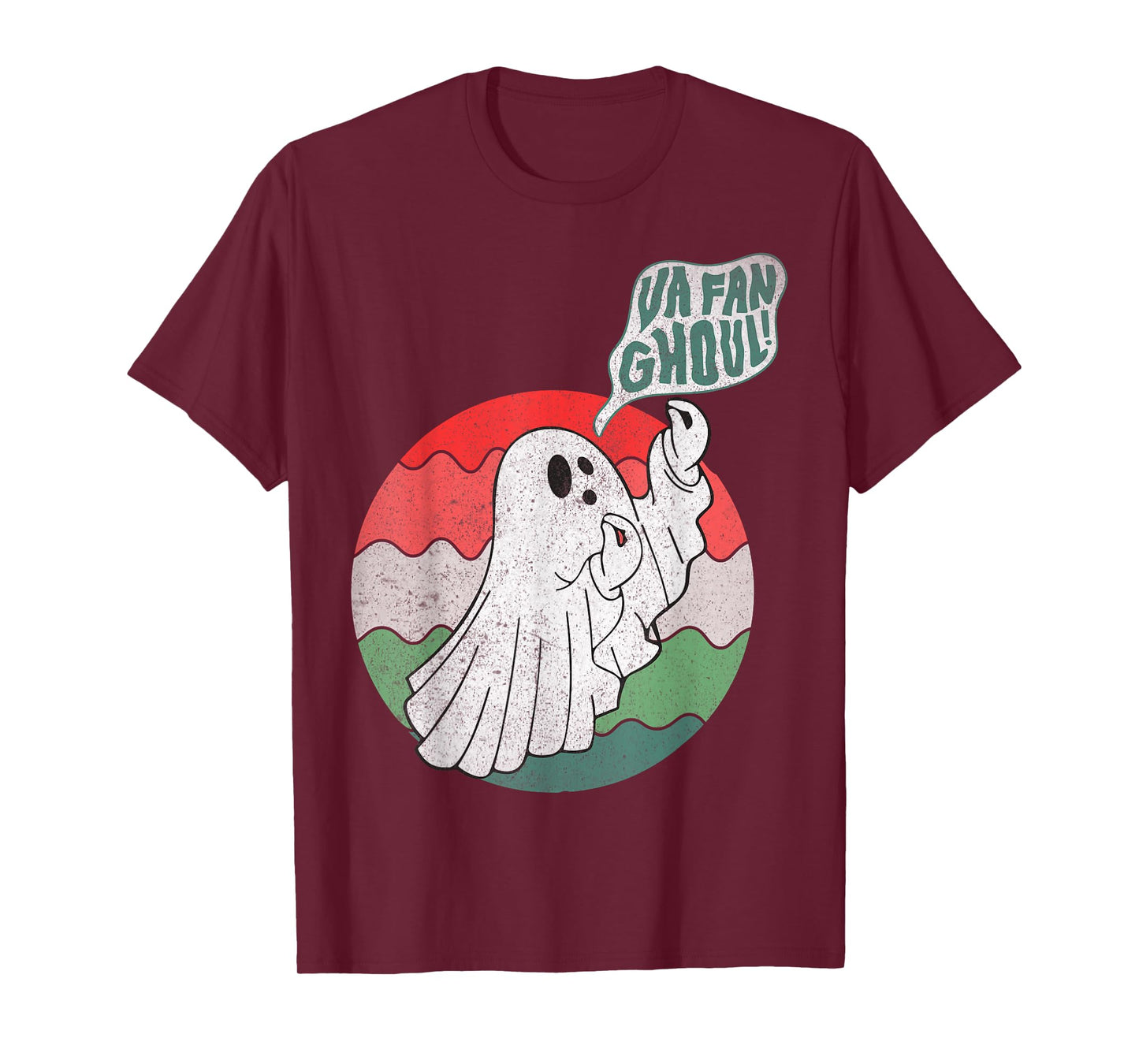 Va Fan Ghoul Ghost Italian Halloween T-Shirt