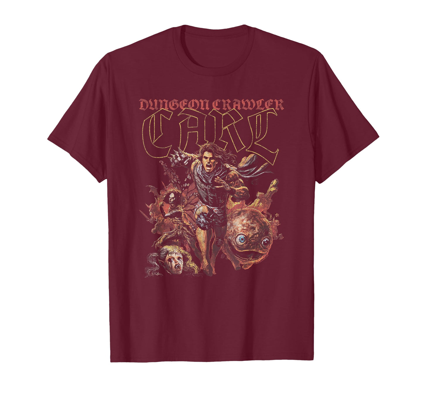 Dungeon Crawler Carl The Inevitable Ruin LitRPG Book Cover T-Shirt