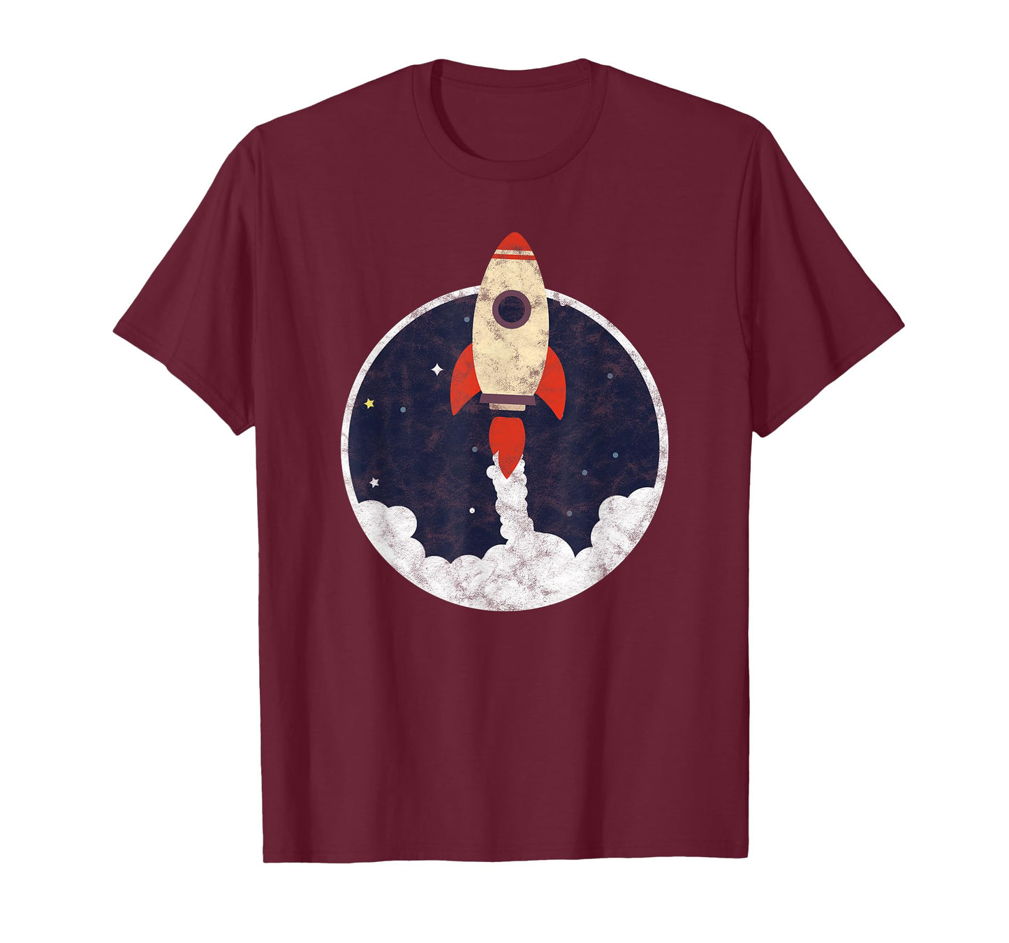 Space Shuttle Cute Little Rocket Spaceship Astronaut T-Shirt