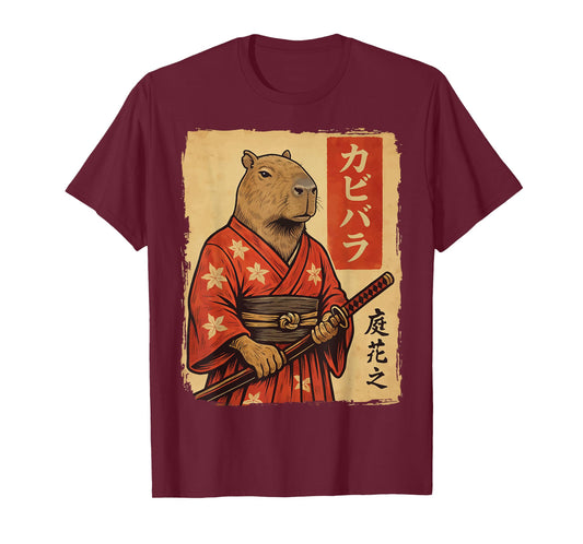Capybara Samurai T-Shirt