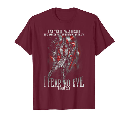 I Fear No Evil - Crusader T-Shirt