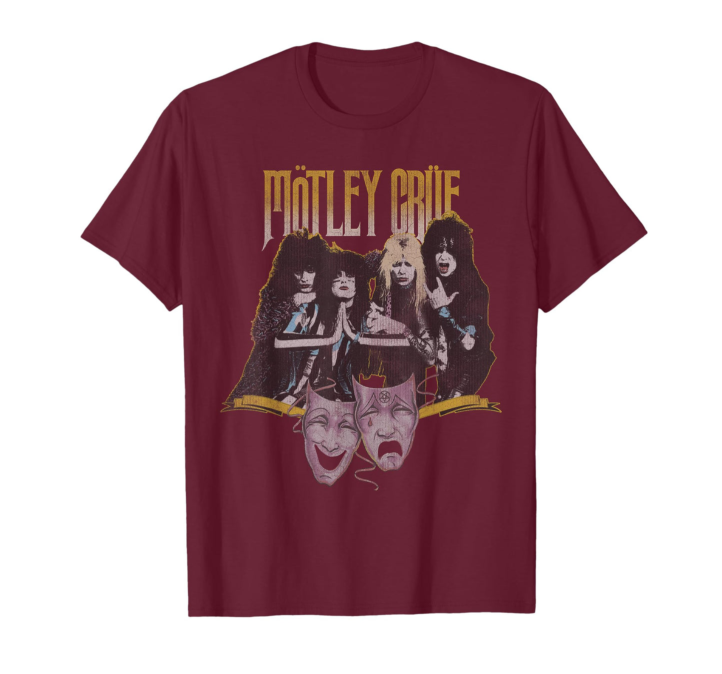 Mötley Crüe - Theatre Vintage T-Shirt Small