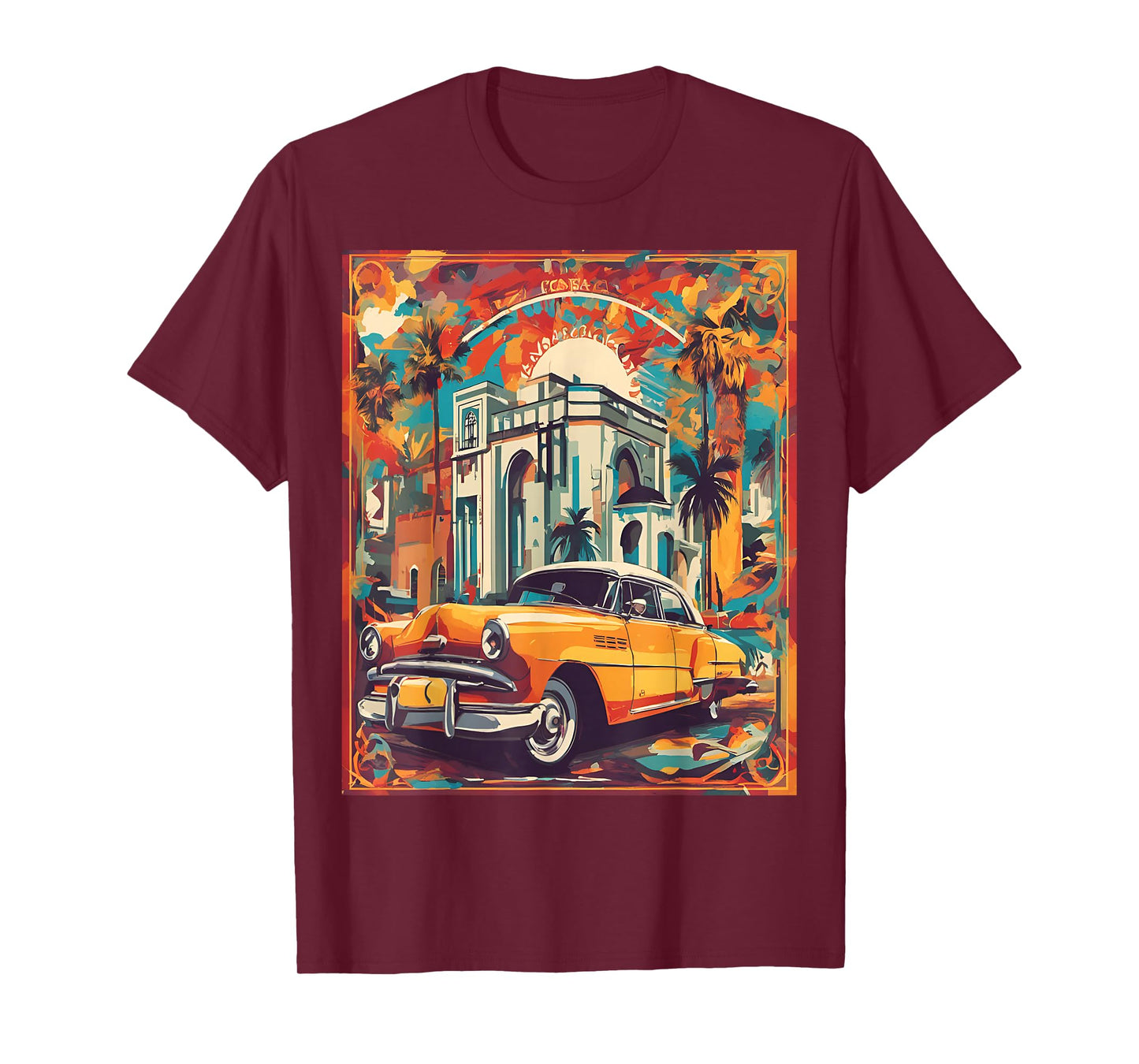 Classic Casablanca Romance Sticker T-Shirt