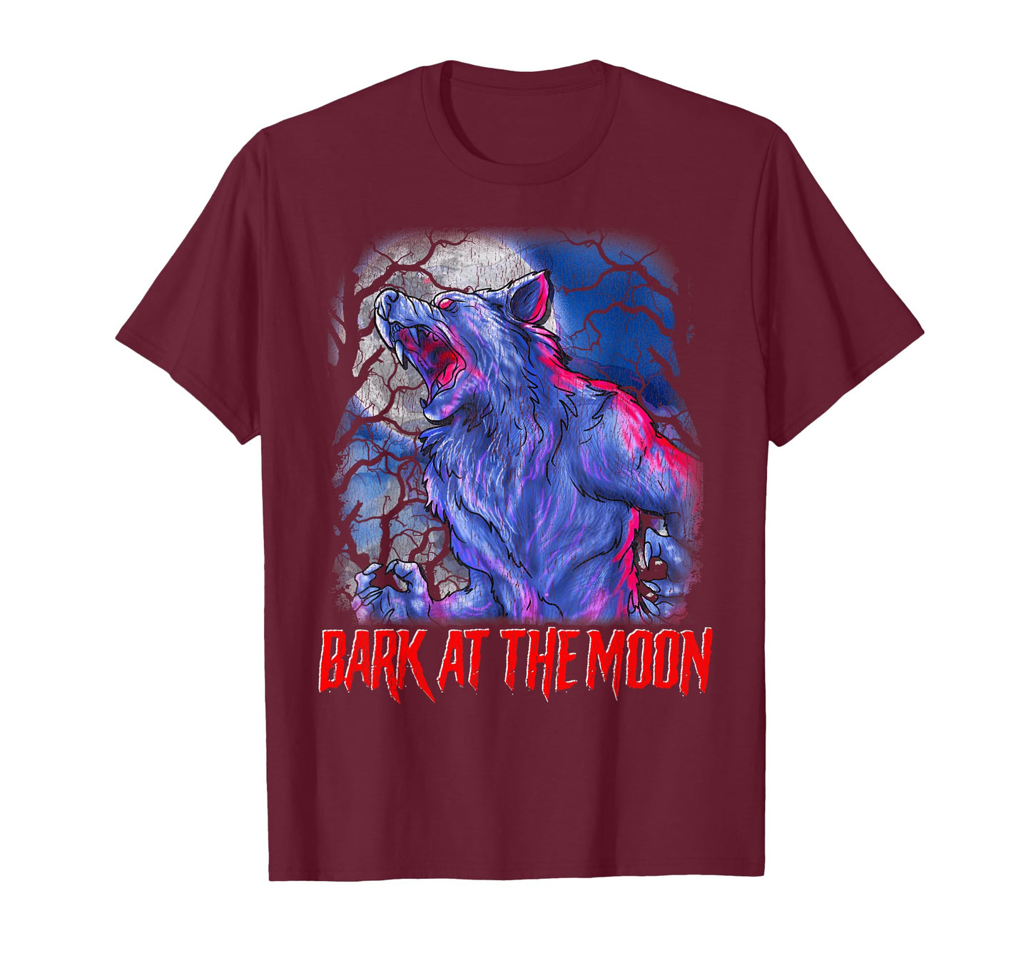 Bark at the Moon! Howling Werewolf T-Shirt