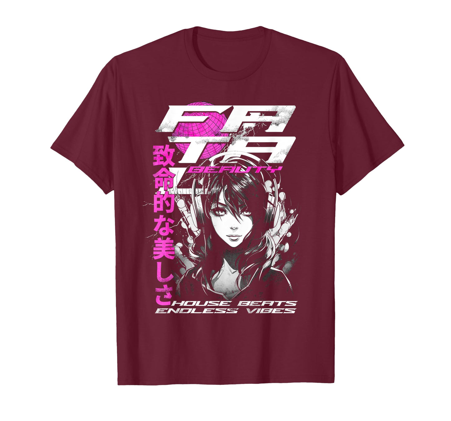 House Music Manga Anime T-Shirt