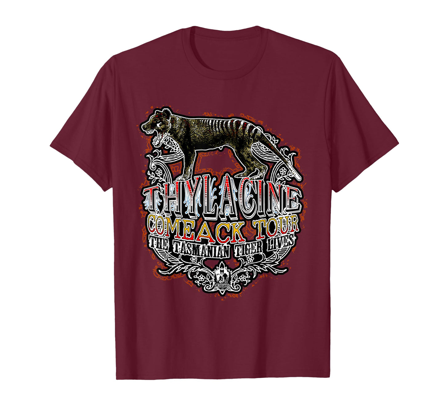Thylacine the Endangered Tiger of Tasmania Lives T-Shirt