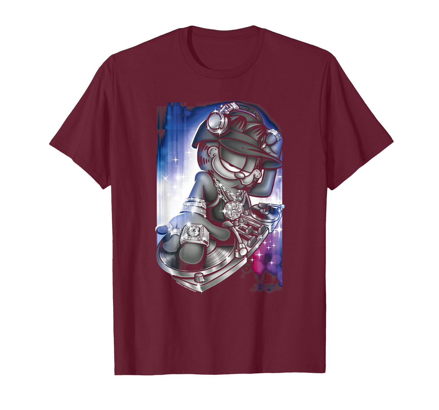 Garfield DJ Lazy T-Shirt