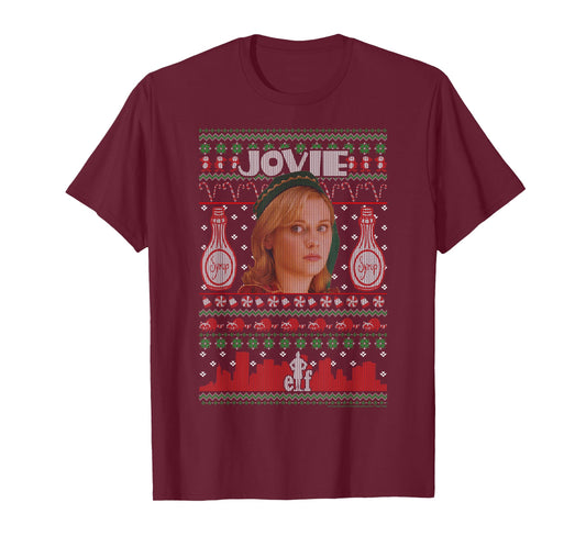 Elf Jovie Ugly Christmas Sweater T-Shirt