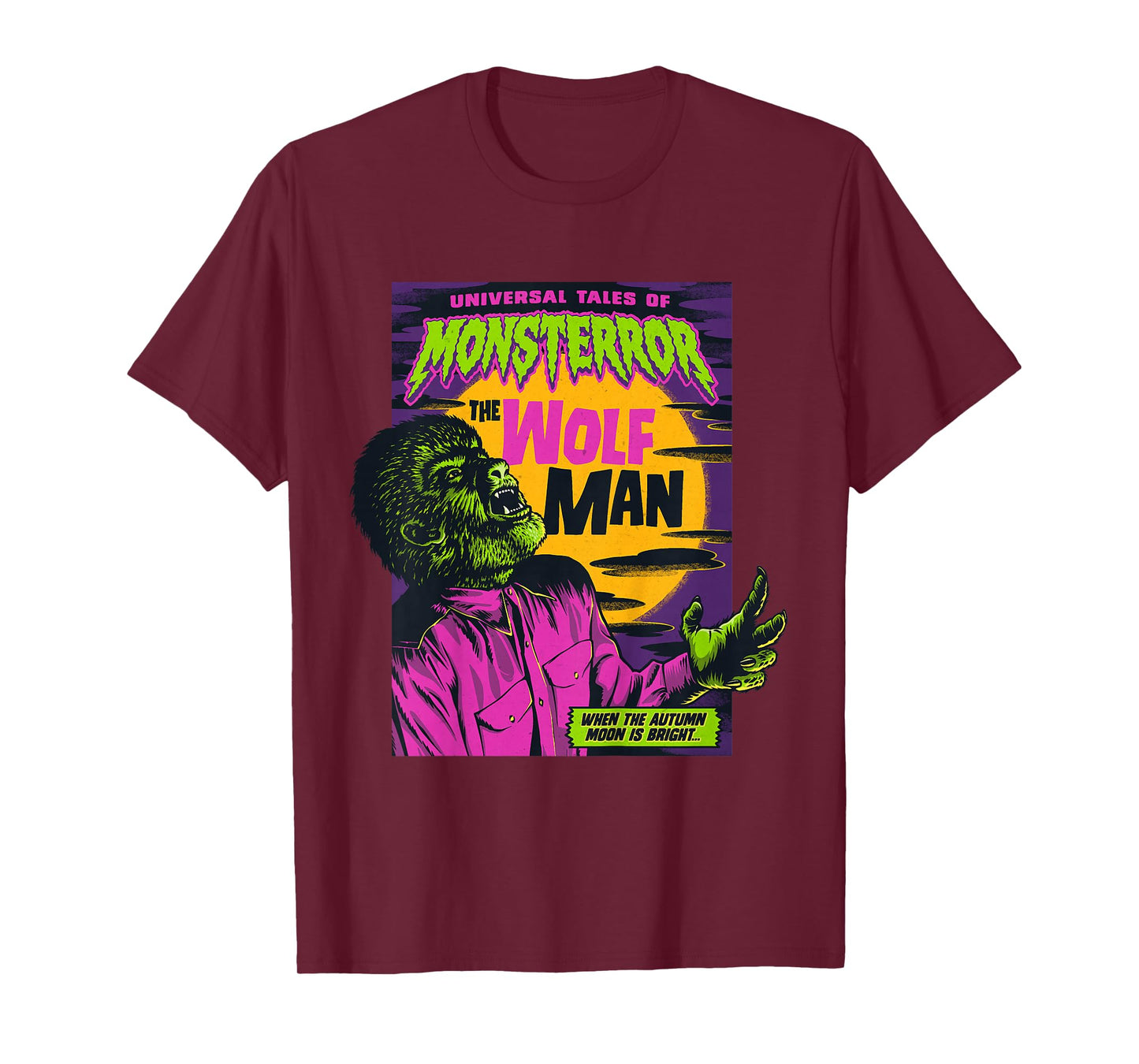 Kids Universal Tales of Monsterror The Wolf Man T-Shirt